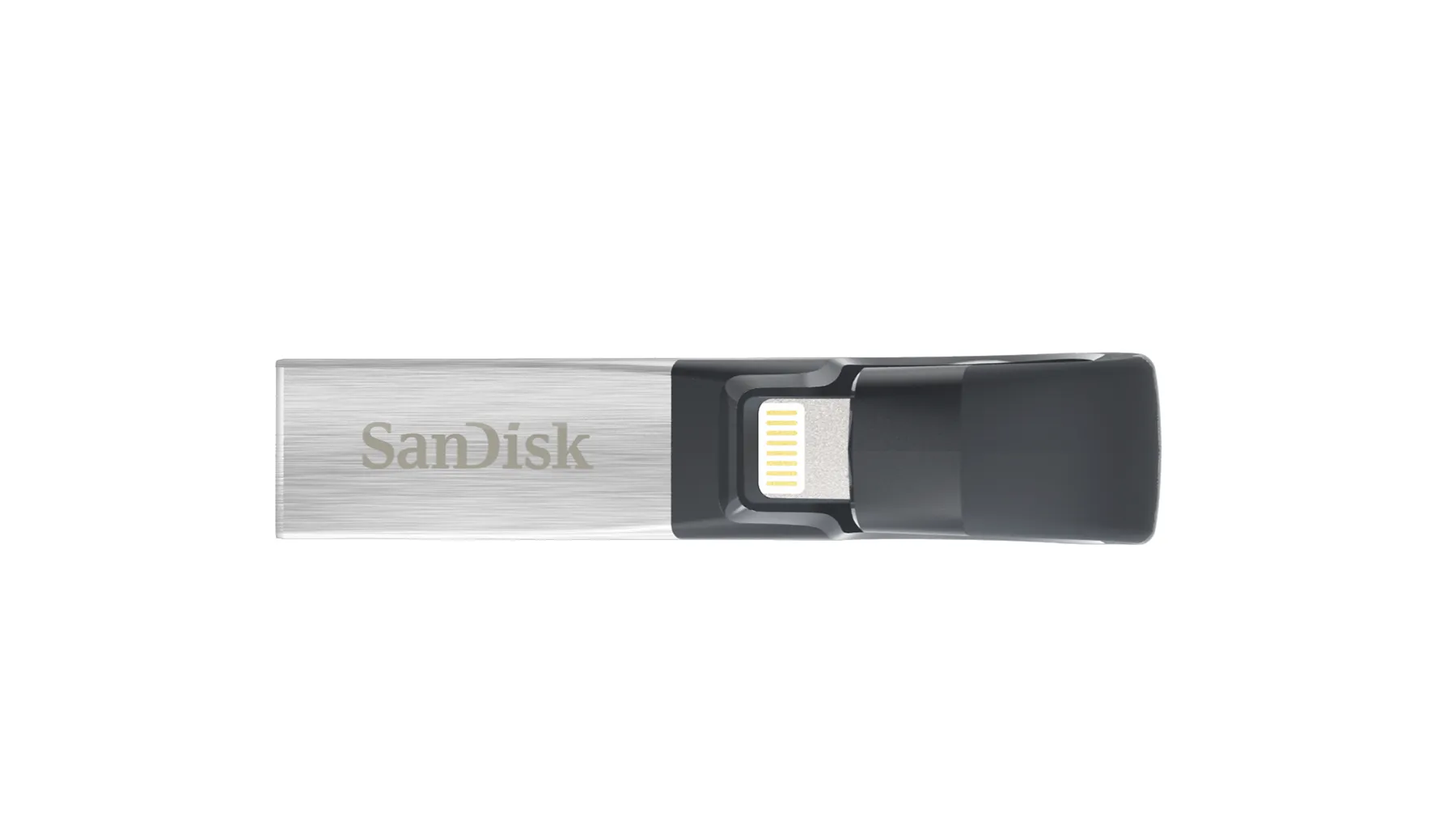 SanDisk 16 Gt iXpand Lightning - USB 3.0 -muistitikku, Musta/Hopea