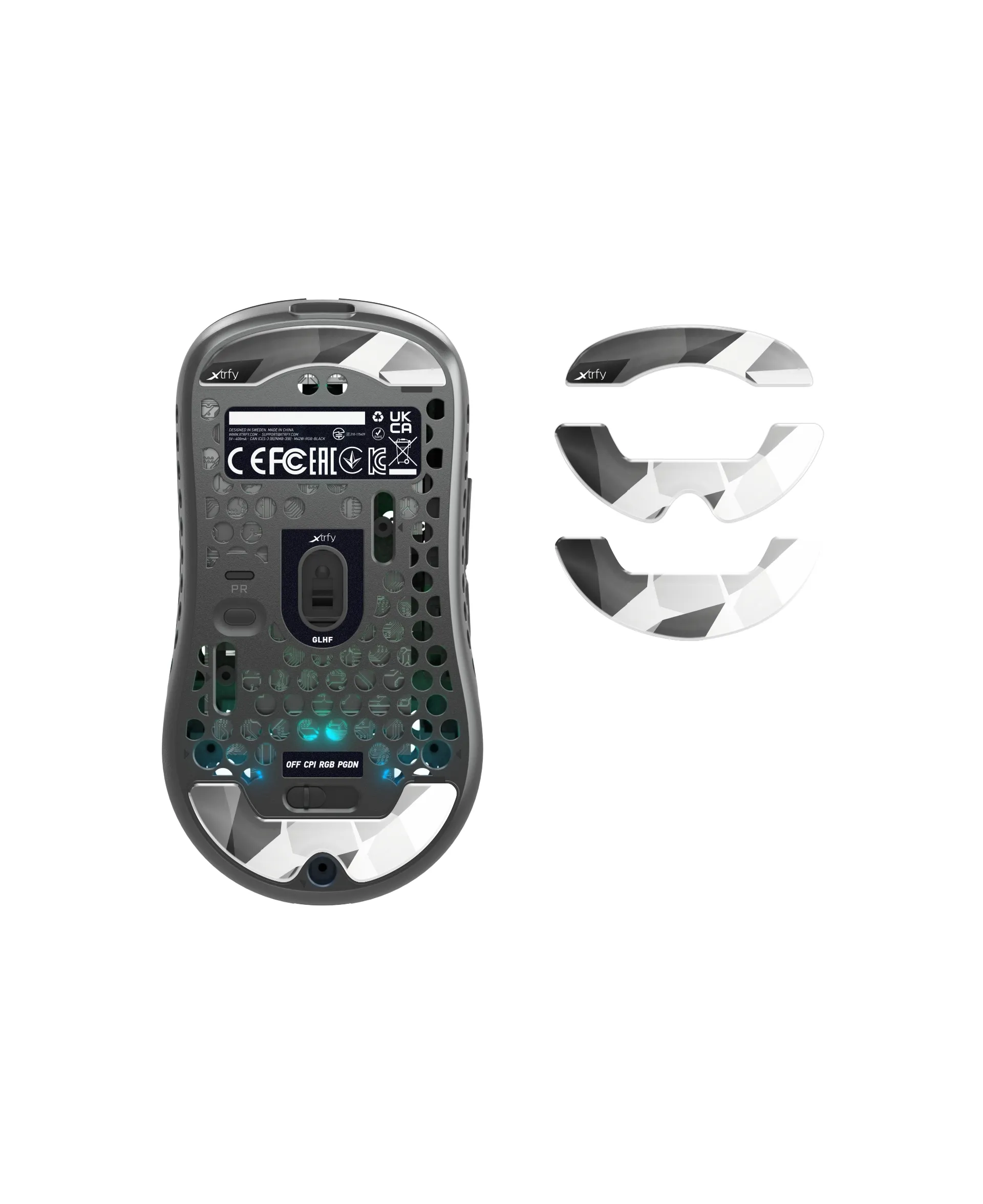 Xtrfy Glass skates, Litus White, M42