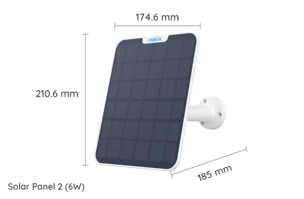 Reolink Solar Panel 2 - 6W - White