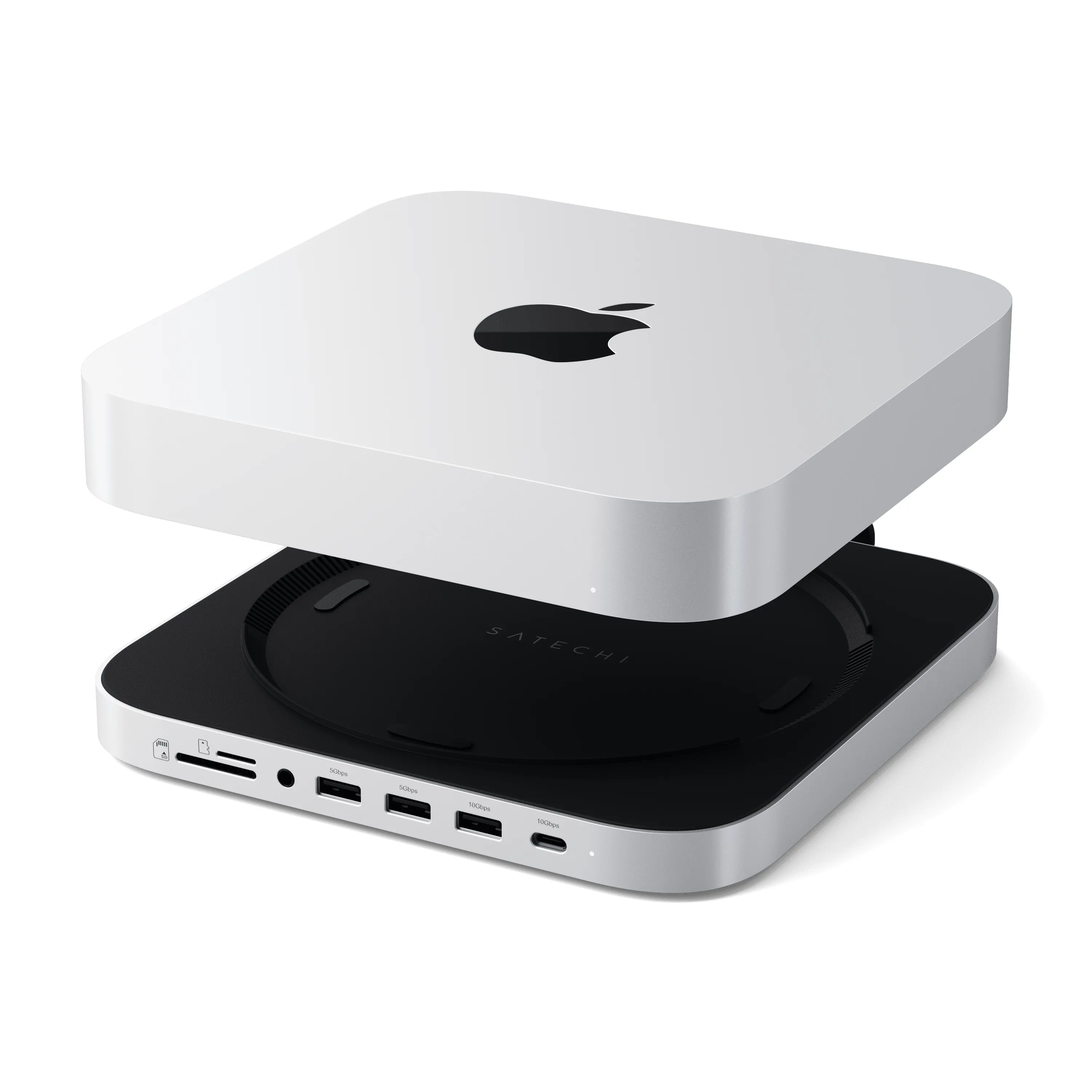 Satechi Stand & Hub för Mac mini/Studio med NVMe SSD-kortplats