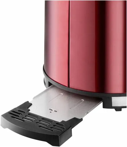 Grundig Grun Brödrost TA 6330 - röd/stål
