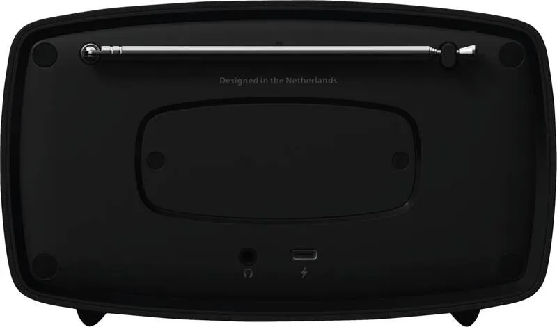 Philips "The Janet" Century TAV2000FB/00 Portable FM Radio Black
