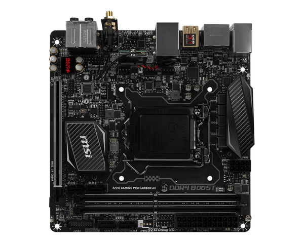 MSI Z270I Gaming Pro Carbon AC, mini-ITX motherboard