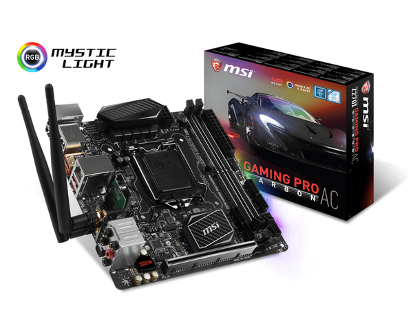 MSI Z270I Gaming Pro Carbon AC, mini-ITX motherboard