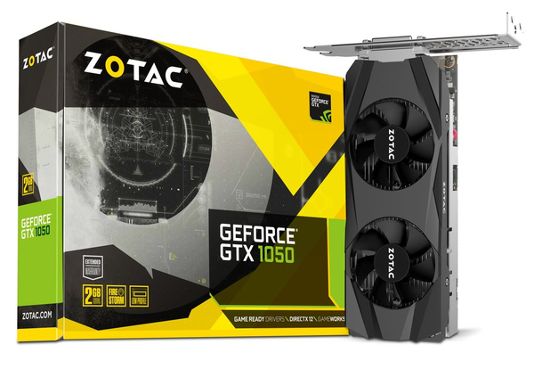 Zotac GeForce GTX 1050 Ti 2GB - grafikkort