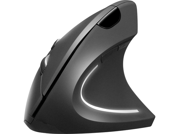 Sandberg Wired Vertical Mouse -hiiri, Musta