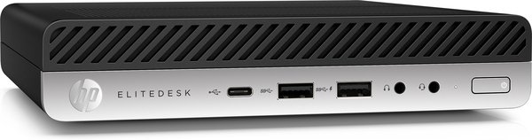 HP EliteDesk 800 G5 DM i5-9500 8GB 256GB SSD UMA Intel AX200 W10P64 W3/3/3