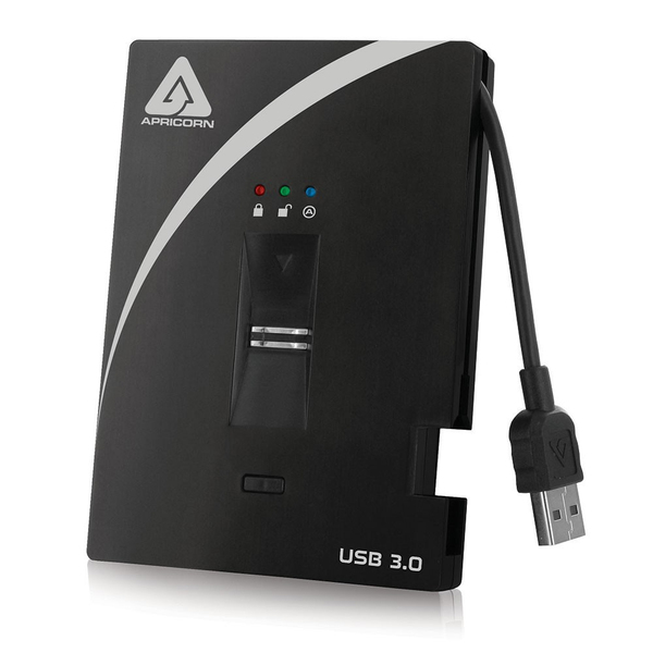 1TB AEGIS BIO USB 3.0 256BIT