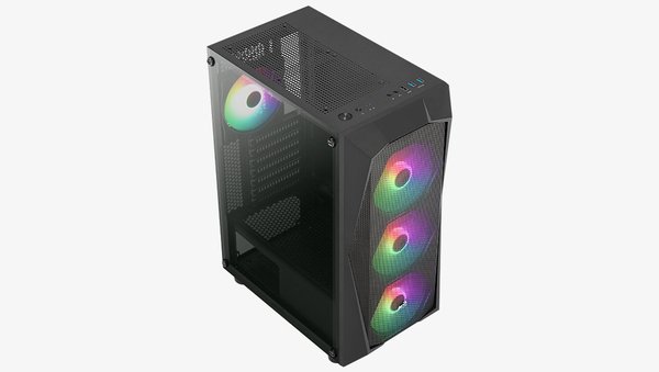 Falcon Midi Tower Black