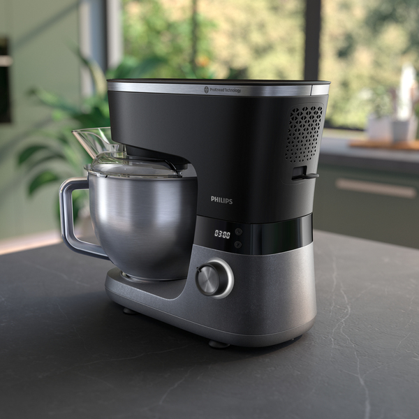 Philips HR7962/01 Series 7000, food processor (black/silver)