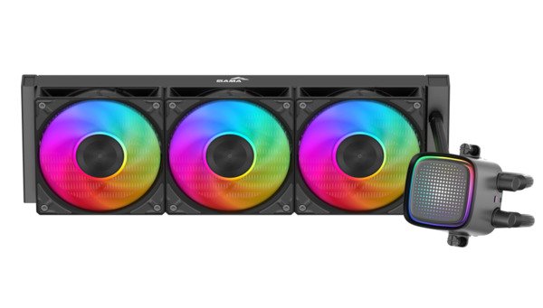 SAMA L50 360 mm ARGB All-in-One Liquid CPU Cooler - Black