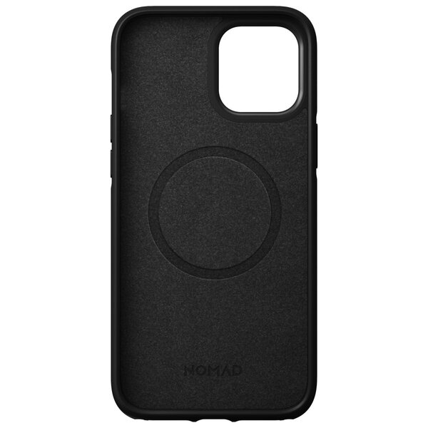 Nomad Rugged Case MagSafe, iPhone 12 Pro Max - l&auml;derskal, Brun
