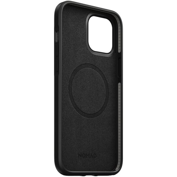 Nomad Rugged Case MagSafe, iPhone 12 Pro Max - l&auml;derskal, Brun