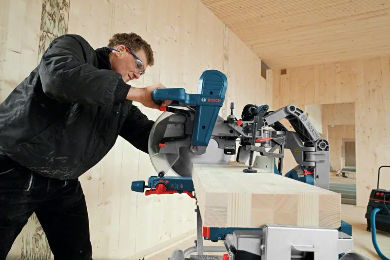 Bosch Circular saw GCM 12 GDL blue