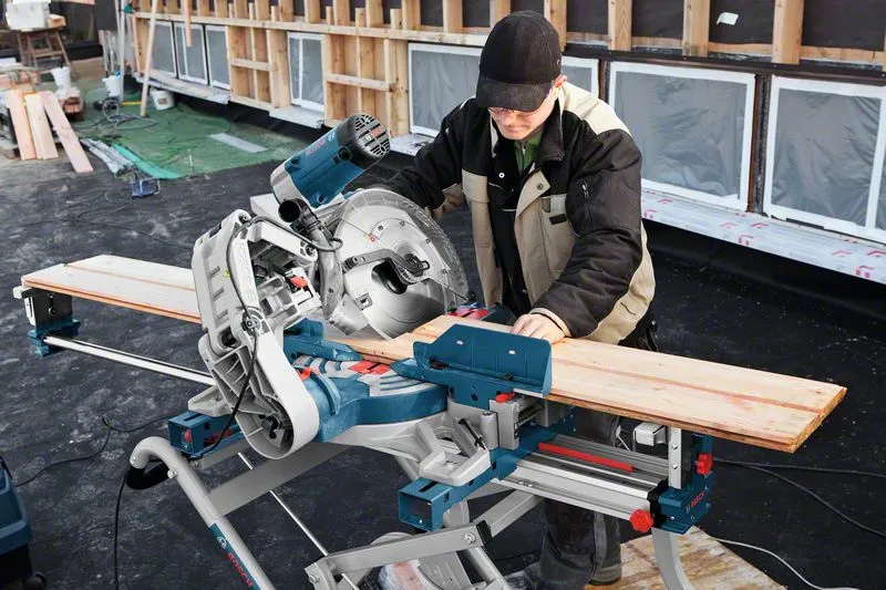Bosch Circular saw GCM 12 GDL blue