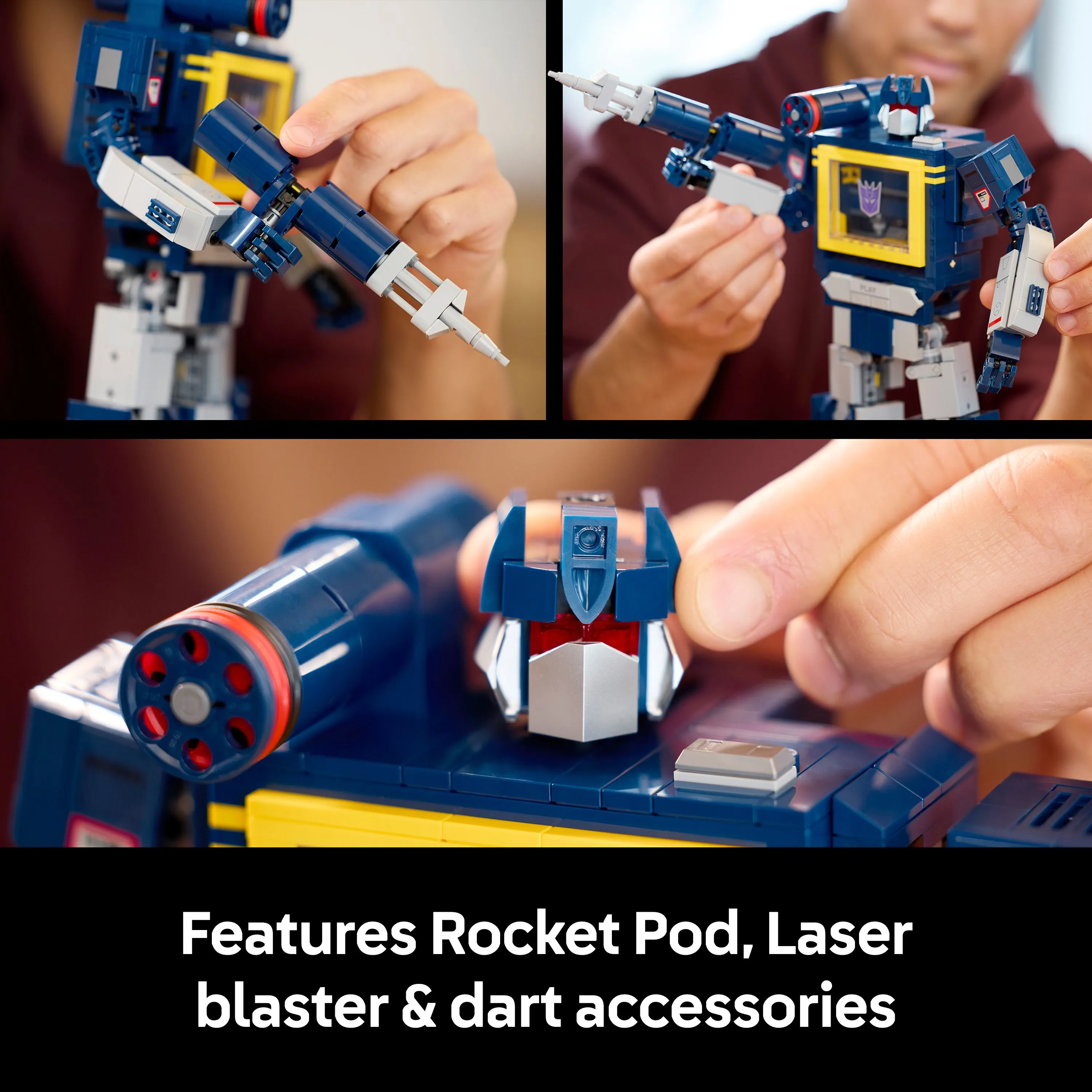 LEGO Icons Transformers: Soundwave 10358