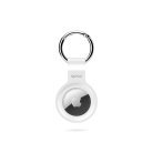 Epico Silicone Case, AirTag - keychain, White