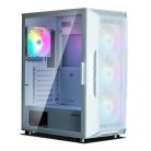 ZALMAN i3 NEO midi-tower chassi med f&ouml;nster och RGB-belysning, vit