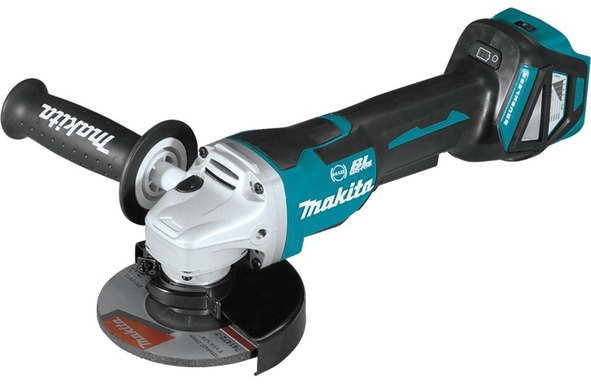 Makita DGA517ZJ 125mm, no battery, 18 V -akkukulmahiomakone