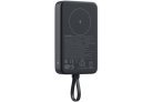 Xiaomi 10 000 mAh 33 W:n -magneettinen virtapankki, harmaa (integroitu kaapeli)