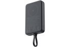 Xiaomi 10 000 mAh 33 W:n -magneettinen virtapankki, harmaa (integroitu kaapeli)