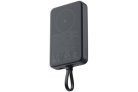 Xiaomi 10 000 mAh 33 W:n -magneettinen virtapankki, harmaa (integroitu kaapeli)