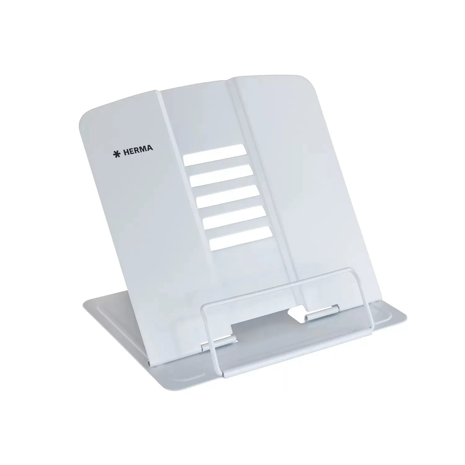 Herma Reading rack metal white