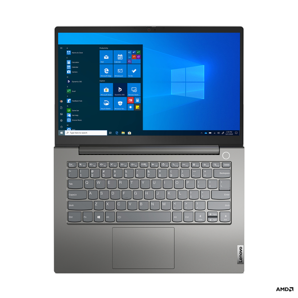 Lenovo ThinkBook G2 14&quot; R5-4600U, 8 GB, 256 GB SSD M.2, Win 10 Pro - b&auml;rbar dator, Gr&aring;