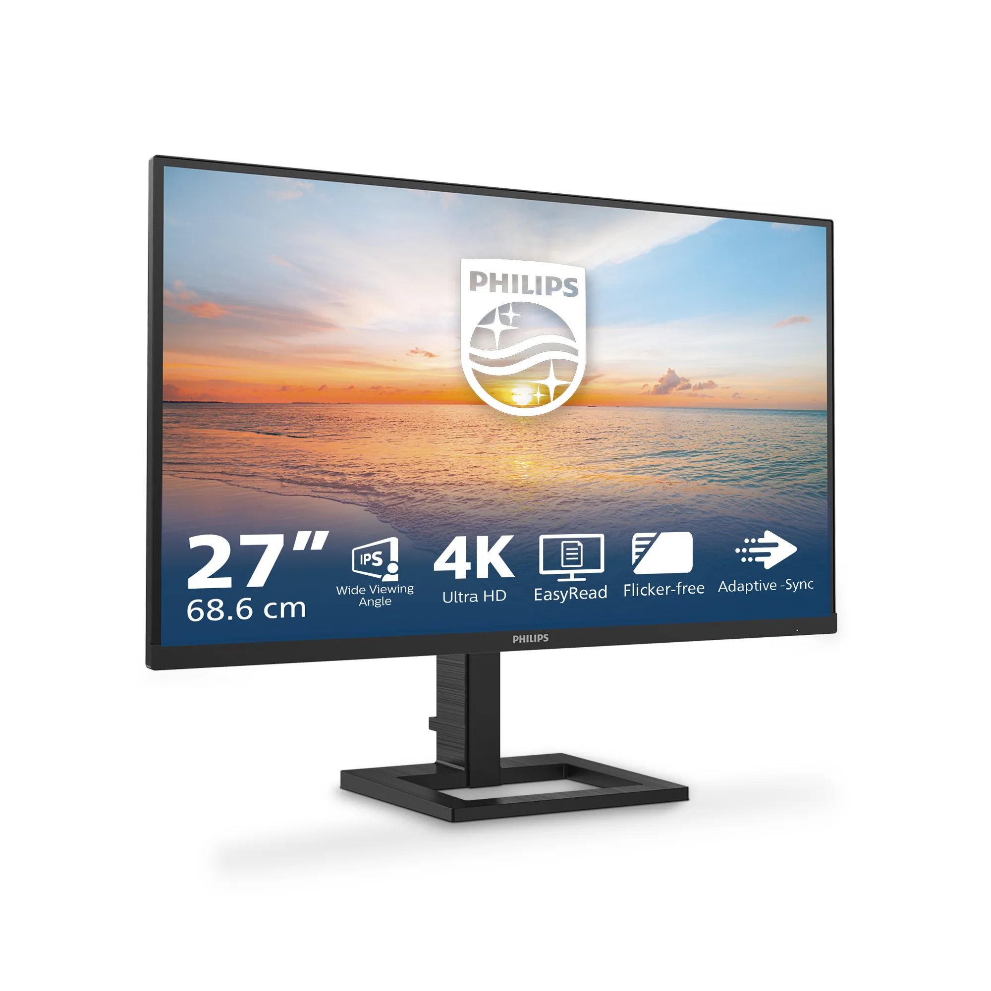 Philips 27E1N1900AE 27" 4K UHD, IPS Monitor with USB-C hub