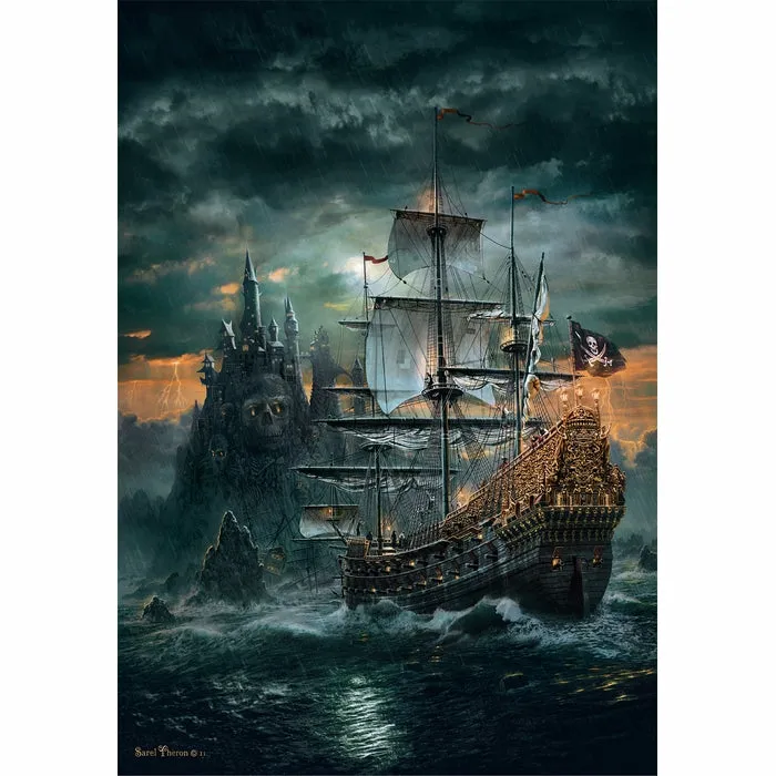 Clementoni High Quality Collection The Pirates Ship - puzzle, 1500 pcs