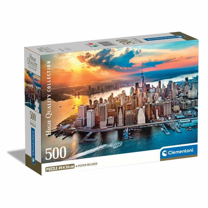 Clementoni High Quality Collection New York - pussel, 500 bitar