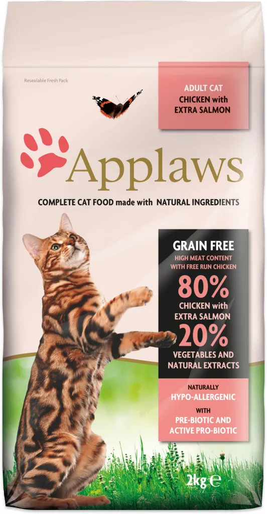 Applaws Chicken with Lamb, Dry food for cats, Adult, Grain Free, Hypoallergenic, 7.5kg