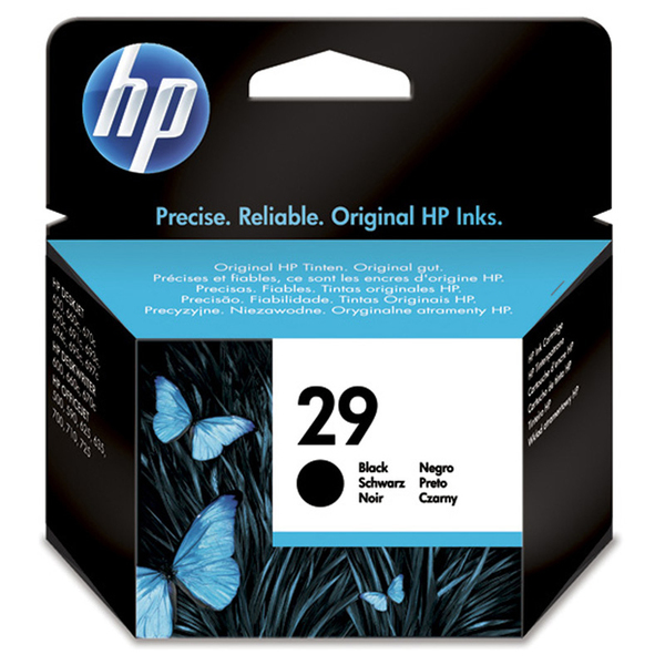 HP No29 Ink Cart/black 121g f DJ ML AM