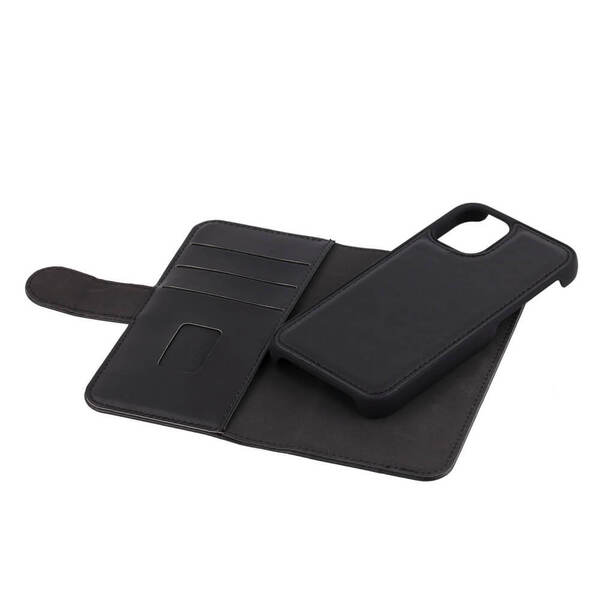 GEAR Wallet, iPhone 12 mini - 2-in-1 plånboksfodra, Svart
