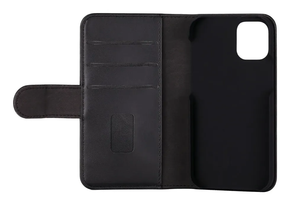 GEAR Wallet, iPhone 12 mini - 2-in-1 Wallet Case, Black