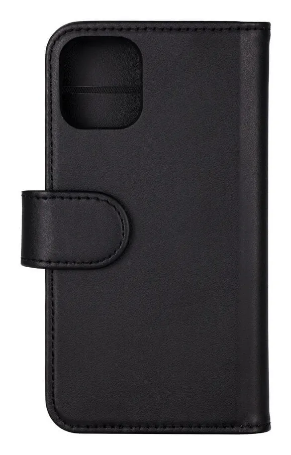 GEAR Wallet, iPhone 12 mini - 2-in-1 pl&aring;nboksfodra, Svart