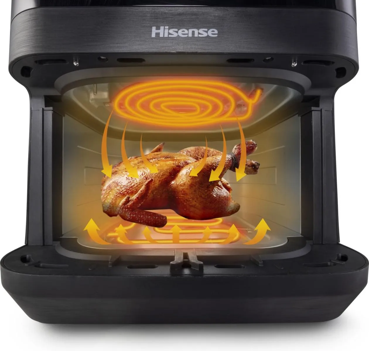 Hisense HAF2100DCD, 7,7 l, 2100 W, airfryer, svart