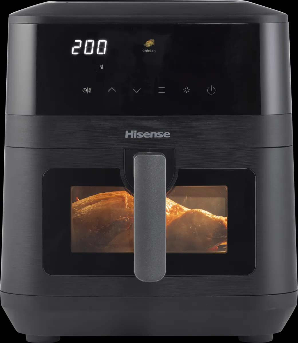 Hisense HAF2100DCD, 7,7 l, 2100 W, airfryer, svart