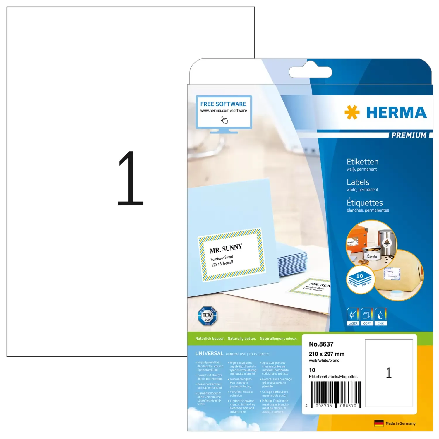 Herma label Premium 210x297 (10)