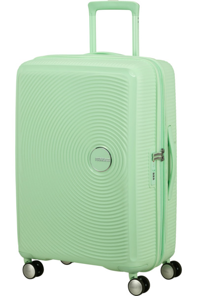 American Tourister Soundbox 67 cm Medium Expandable Hardside resv&auml;ska, pastellgr&ouml;n