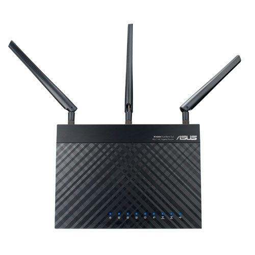 ASUS RT-AC66U NORDIC WLAN Router AC1300/N900 802.11n Dual Band Gigabit