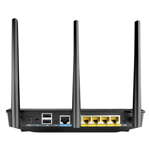 ASUS RT-AC66U NORDIC WLAN Router AC1300/N900 802.11n Dual Band Gigabit