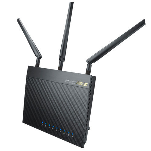 ASUS RT-AC66U NORDIC WLAN Router AC1300/N900 802.11n Dual Band Gigabit