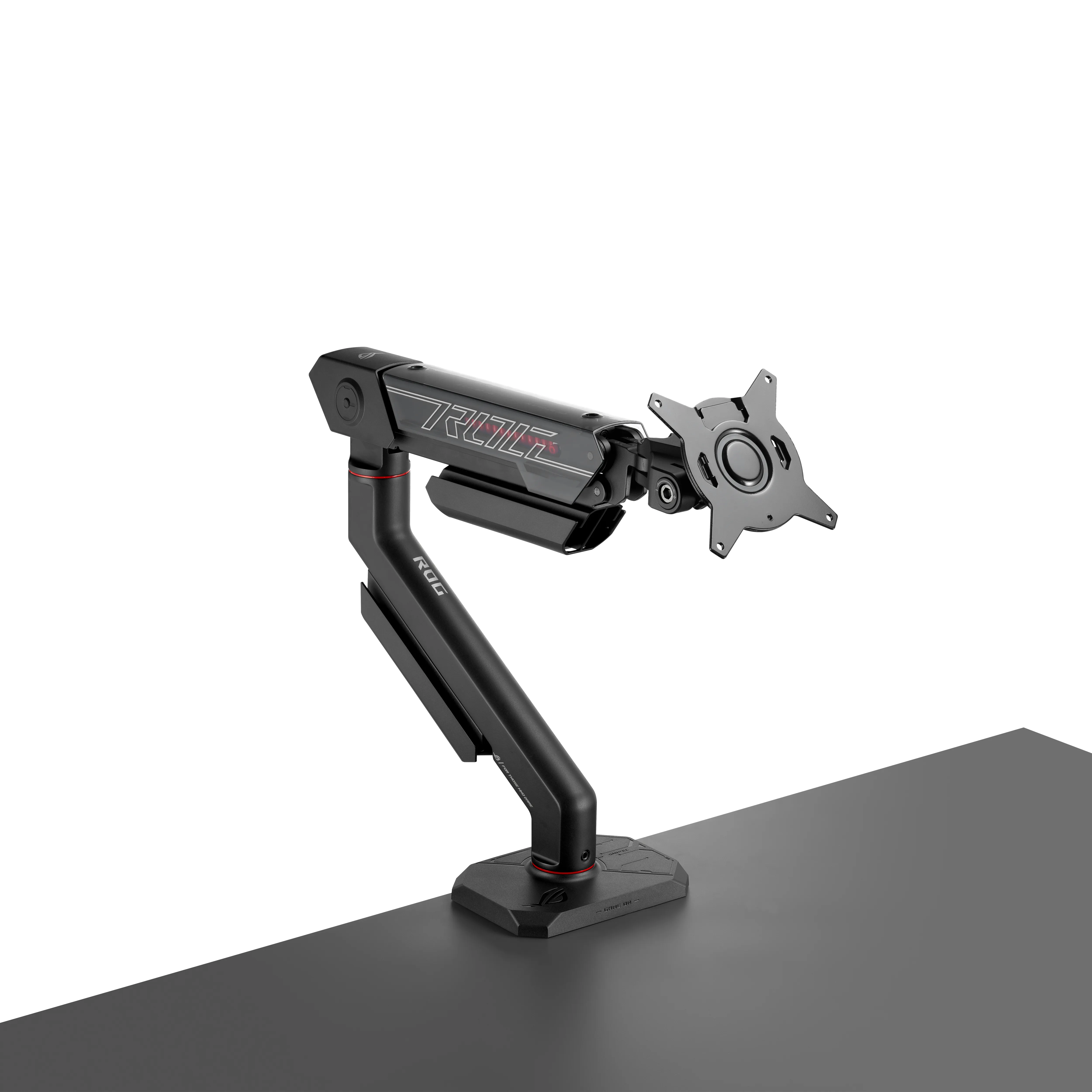 ASUS ROG Ergo AAS01R Monitor Arm, for 1 monitor, up to 49", with gas spring, 13.5kg, VESA 100x100, Black