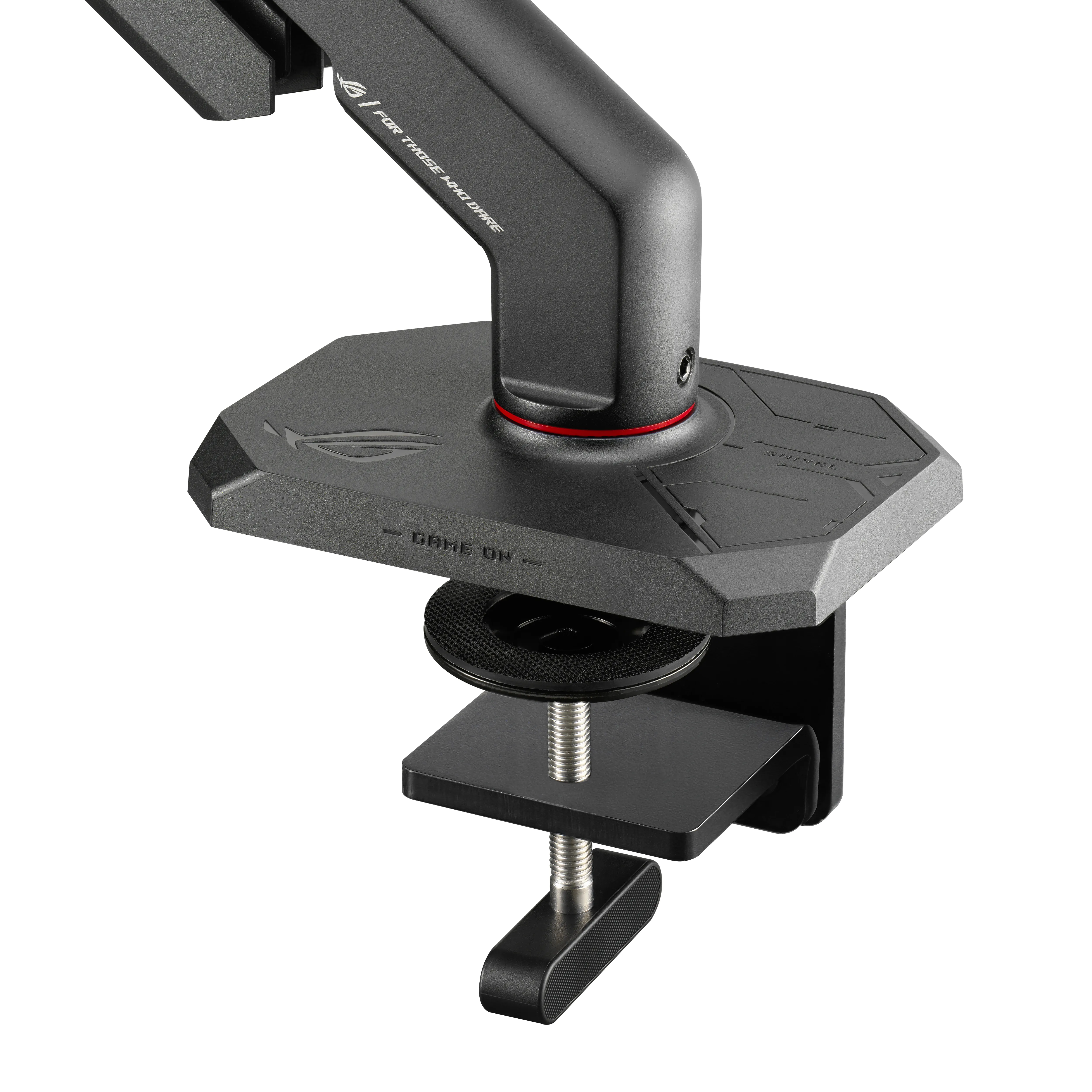 ASUS ROG Ergo AAS01R Monitor Arm, for 1 monitor, up to 49", with gas spring, 13.5kg, VESA 100x100, Black