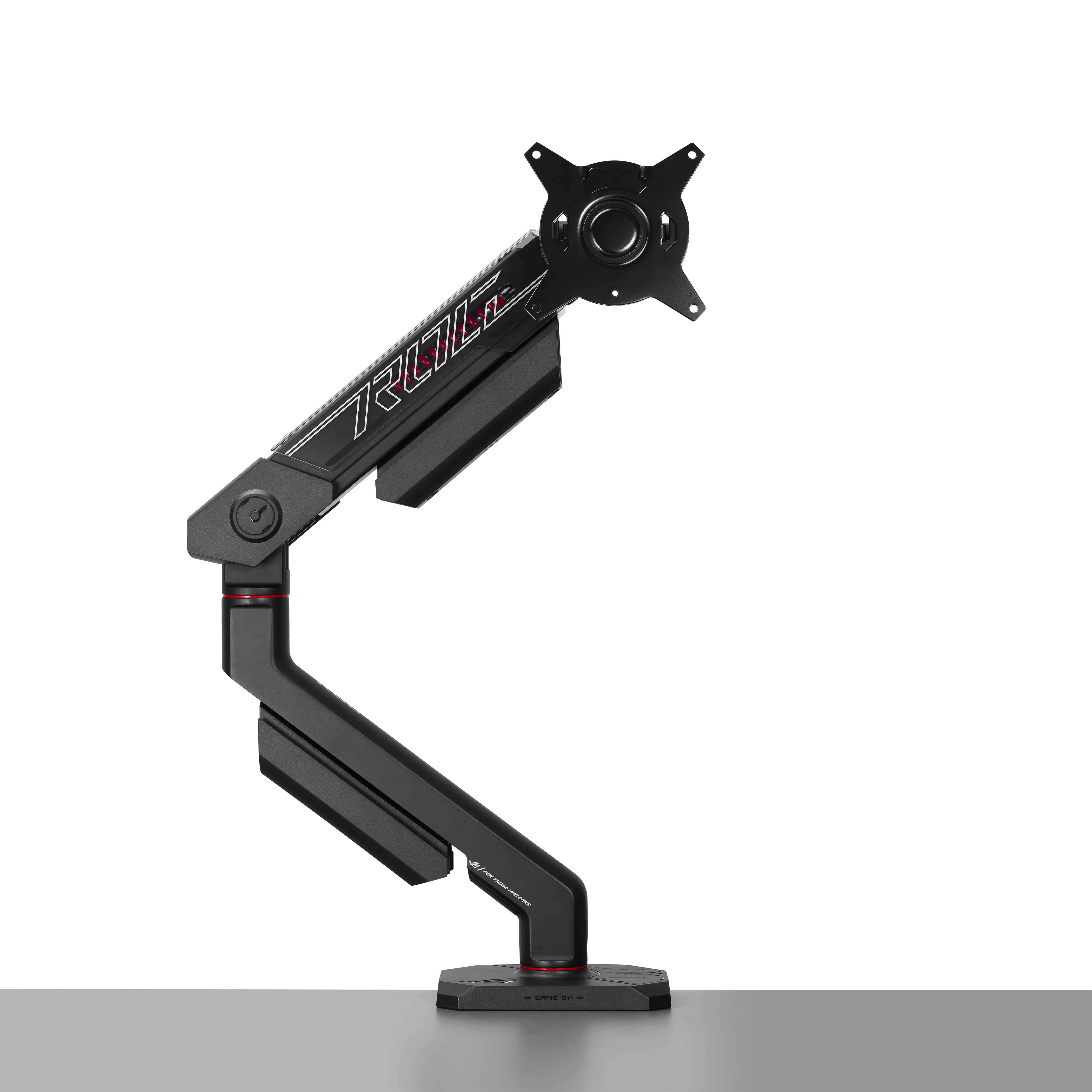 ASUS ROG Ergo AAS01R Monitor Arm, for 1 monitor, up to 49", with gas spring, 13.5kg, VESA 100x100, Black