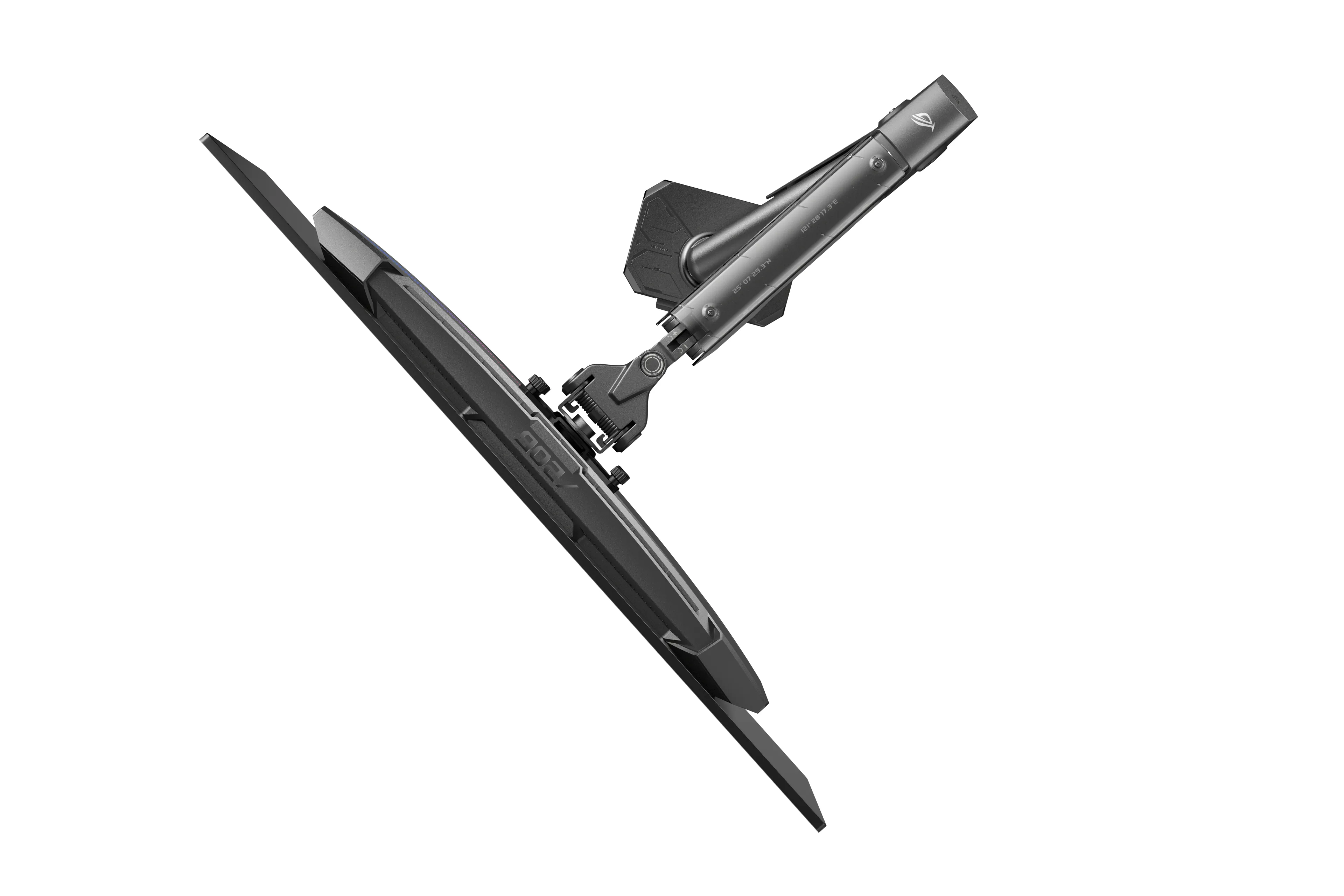 ASUS ROG Ergo AAS01R Monitor Arm, for 1 monitor, up to 49", with gas spring, 13.5kg, VESA 100x100, Black