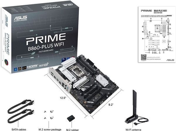 Asus Prime B860-Plus WiFi 6E LGA1851 DDR5 ATX - motherboard