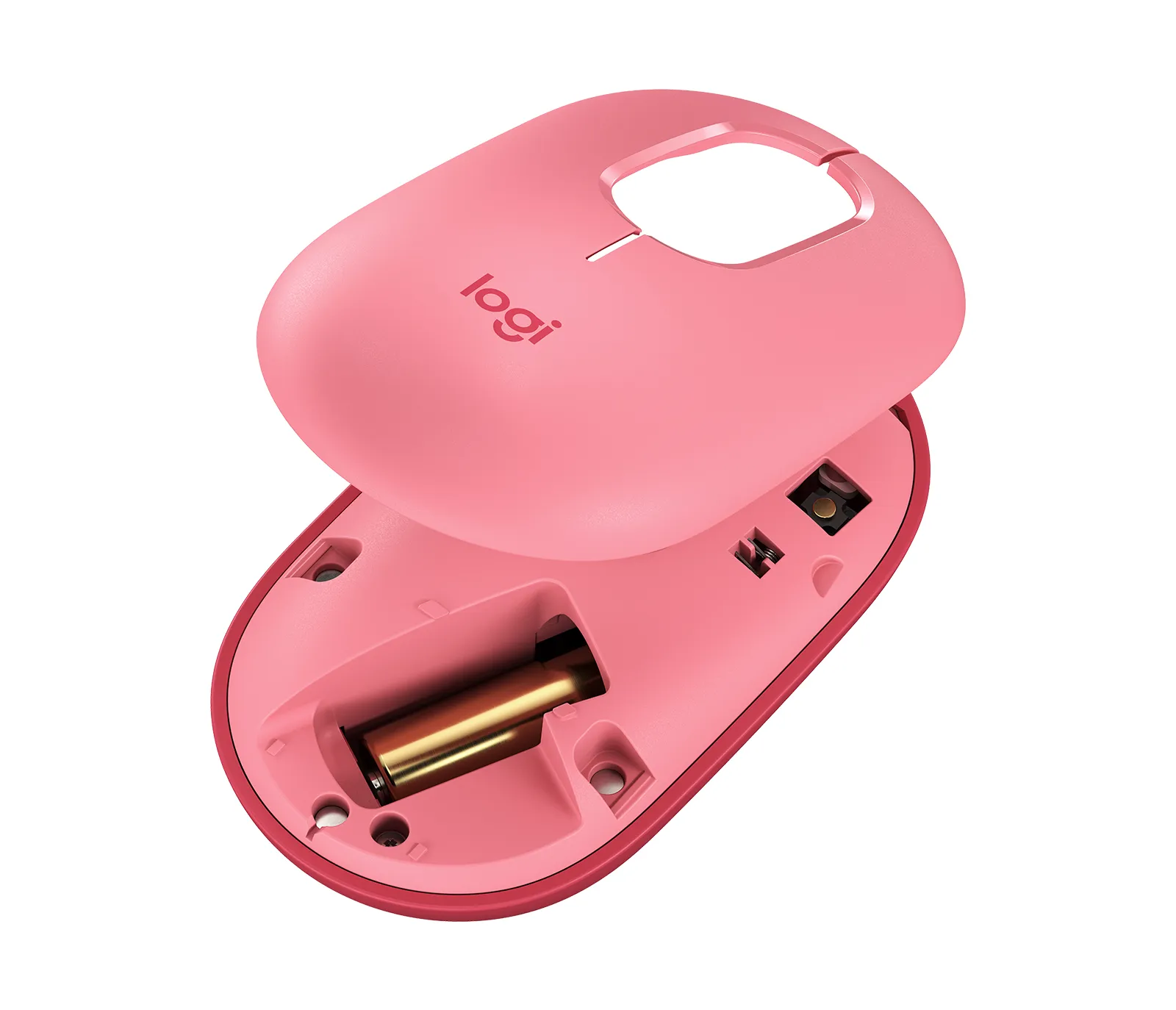 Logitech POP - wireless mouse, Heartbreaker Rose
