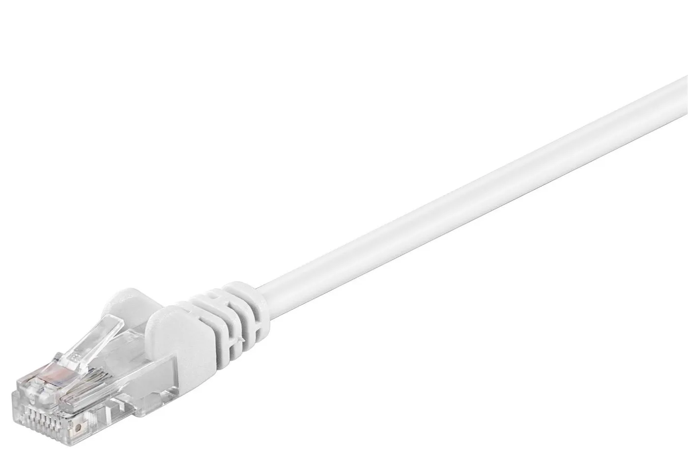 MicroConnect Cat5e UTP RJ45 15m n&auml;tverkskabel, vit